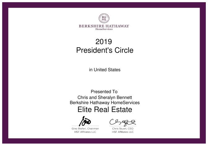 2019_President s Circle Total GCI With Preaffiliated United States - 2019 Annual_Sheralyn Bennett-page-001